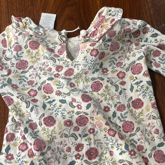 Pink corduroy set for toddler girl - Picture 4 of 6